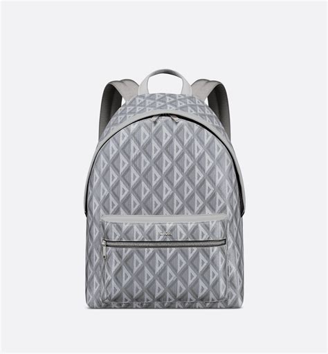 Kids' Rider Backpack Beige and Blue Maxi Dior Oblique Jacquard 